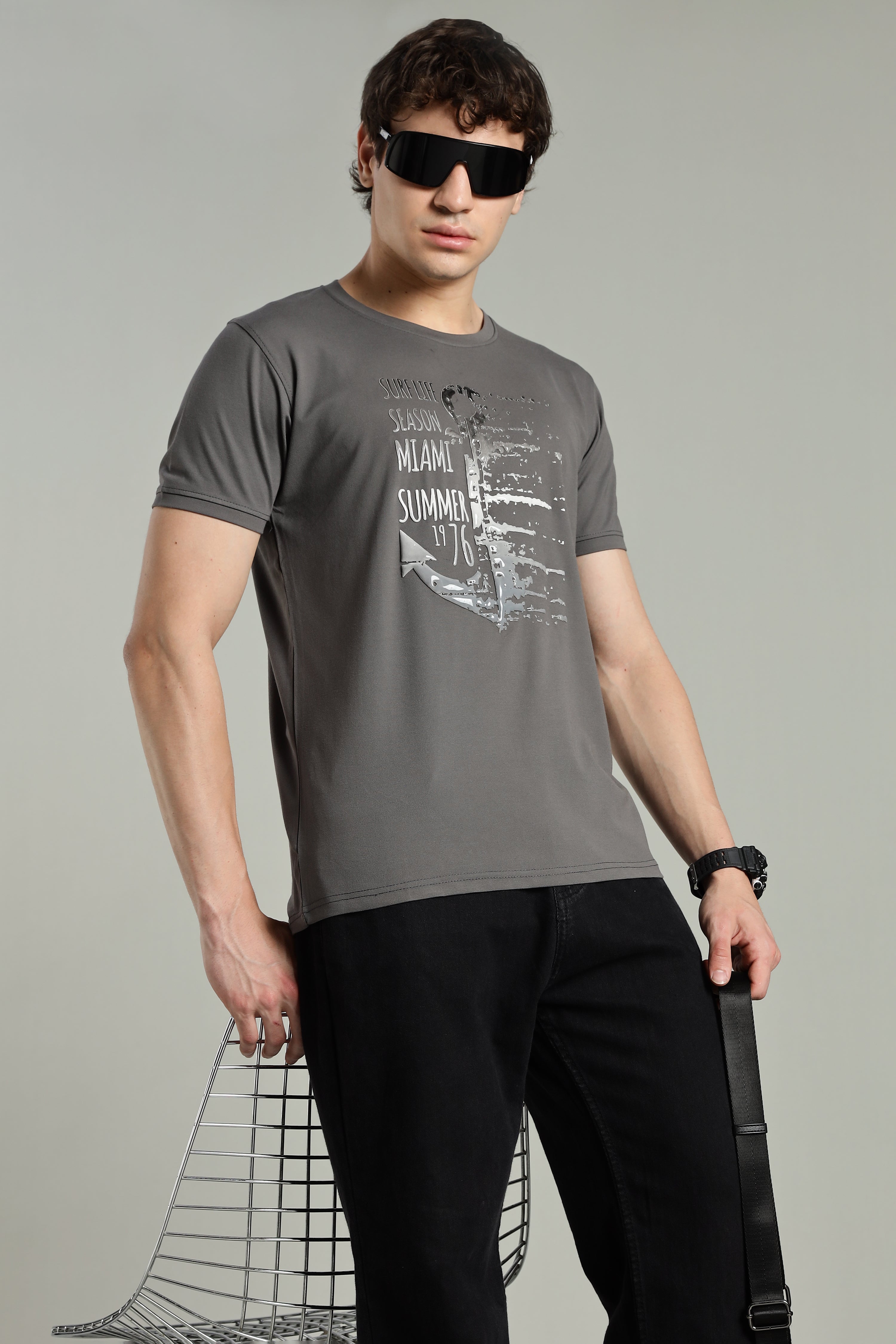 Miami NX Imported Men's Regular Fit Partywear T-Shirt