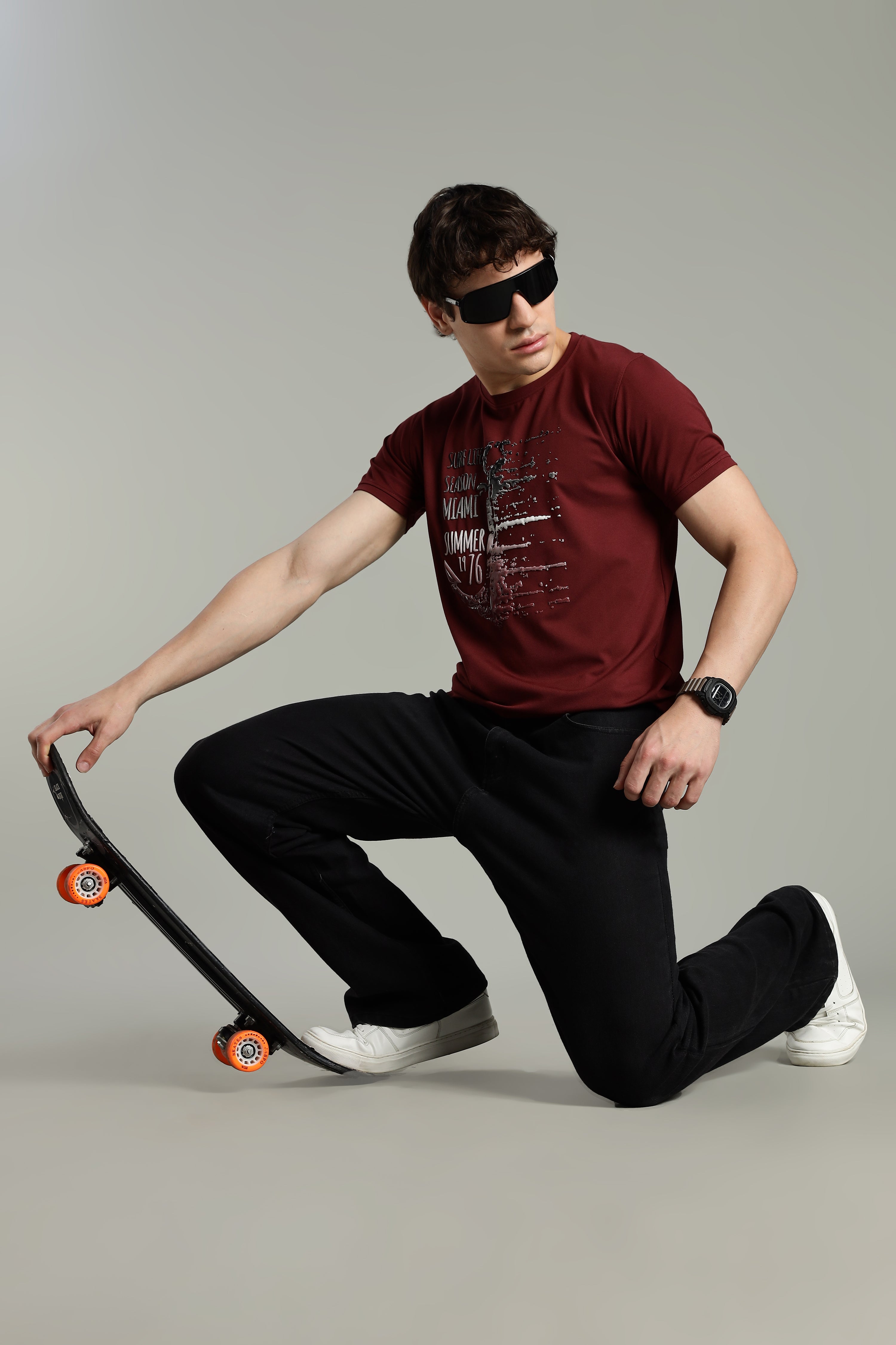 Miami NX Imported Men's Regular Fit Partywear T-Shirt