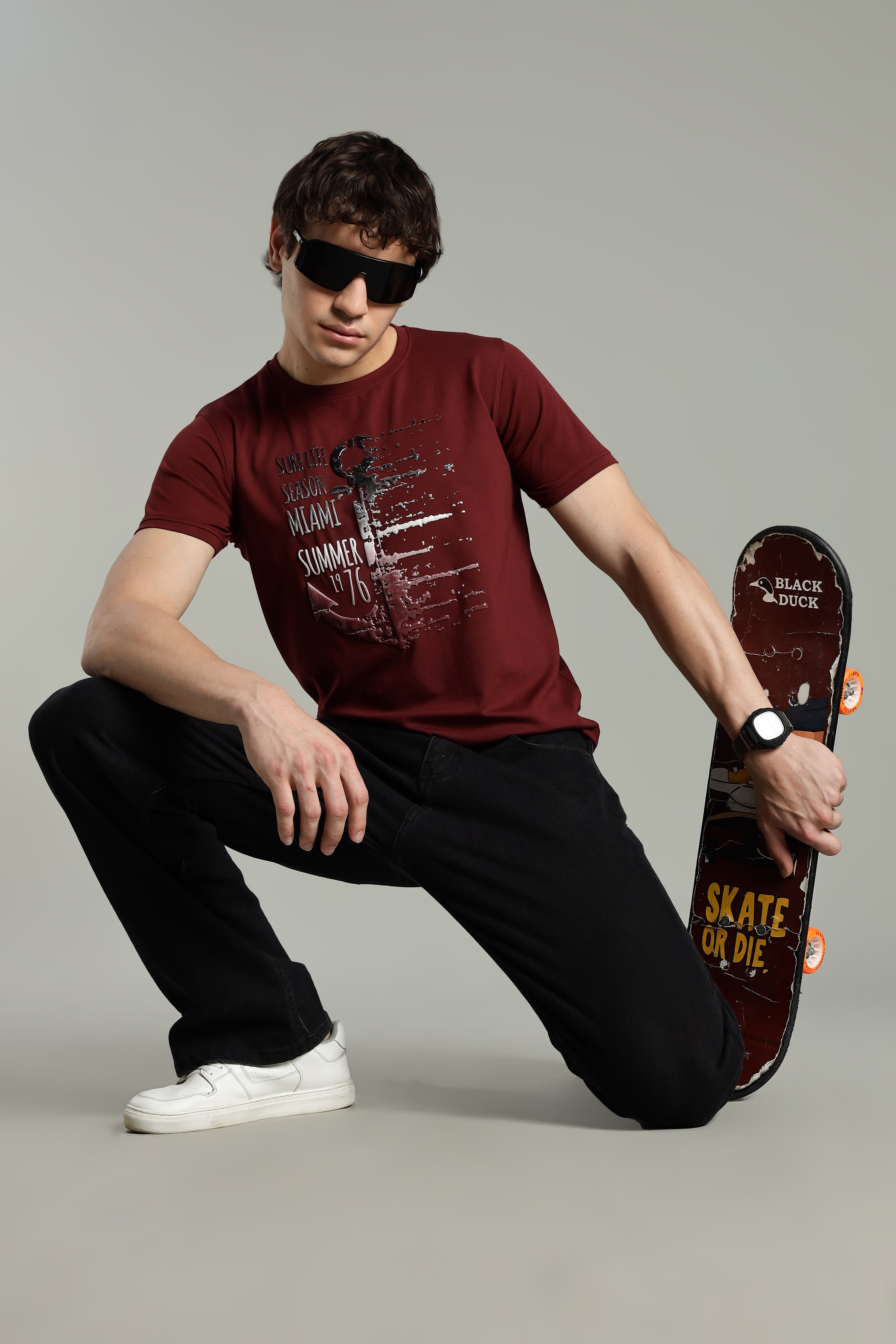 Miami NX Imported Men's Regular Fit Partywear T-Shirt