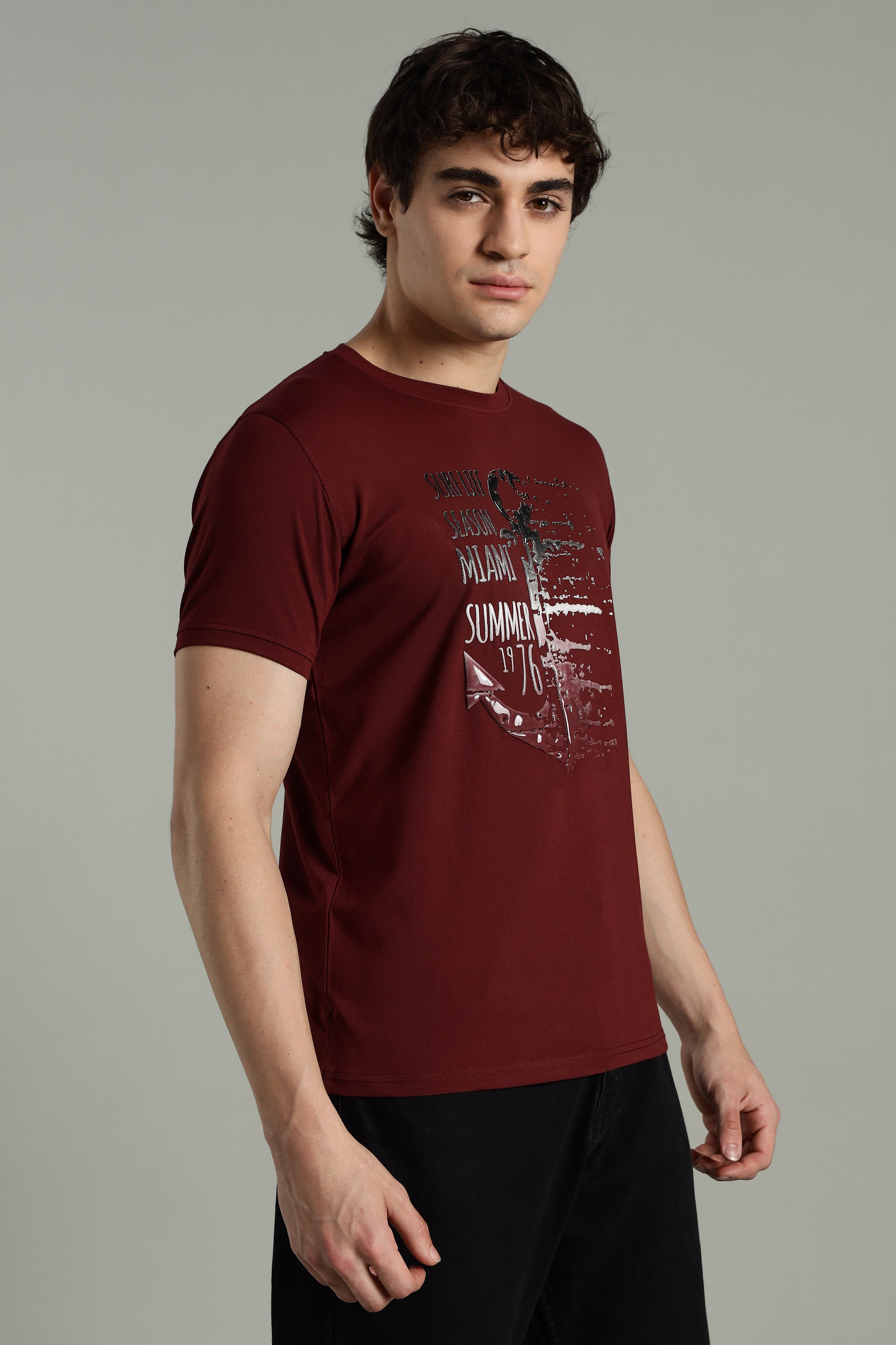 Miami NX Imported Men's Regular Fit Partywear T-Shirt