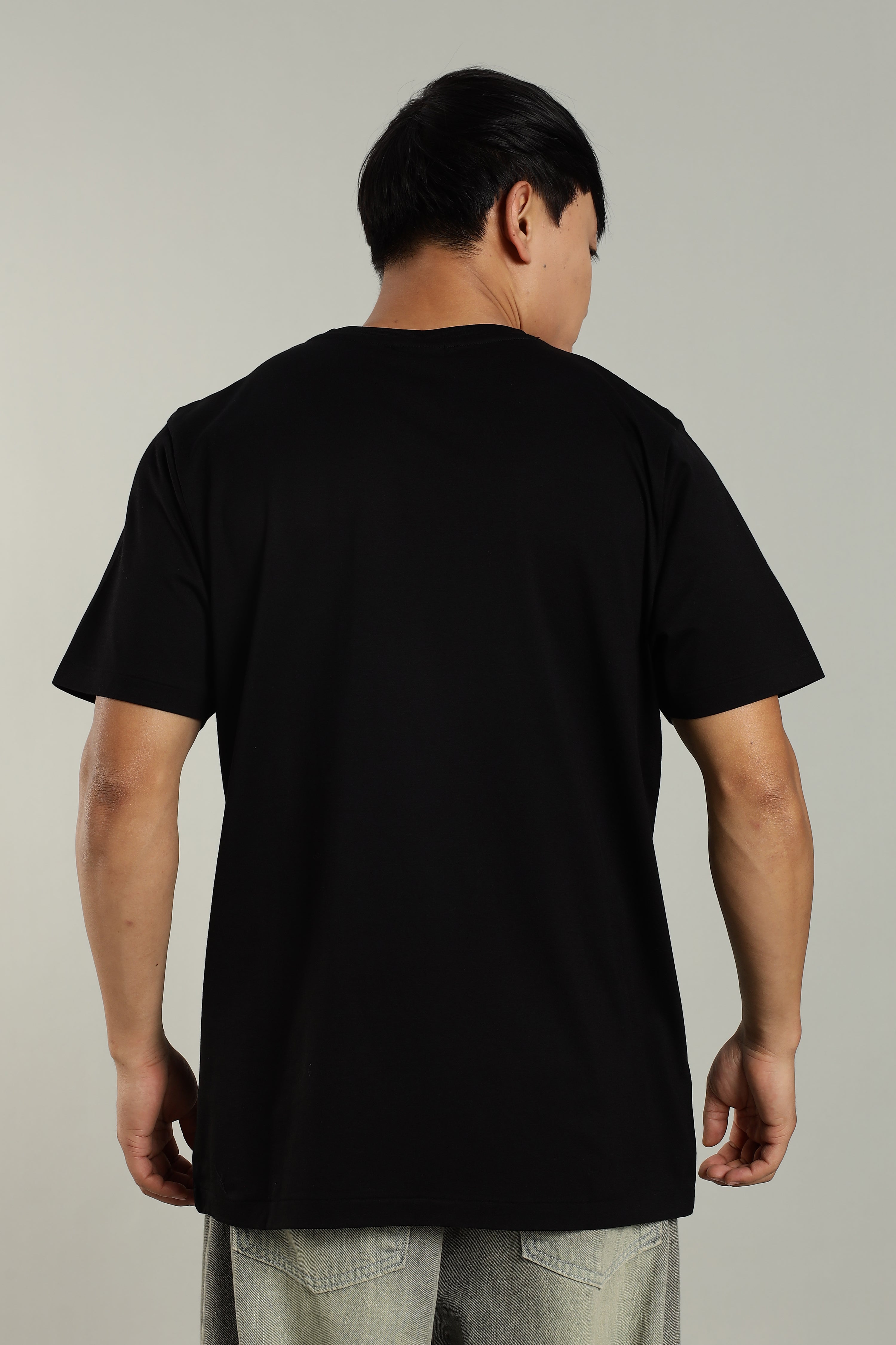 AIRBORNE 9*8 Black Supima Cotton T-Shirt